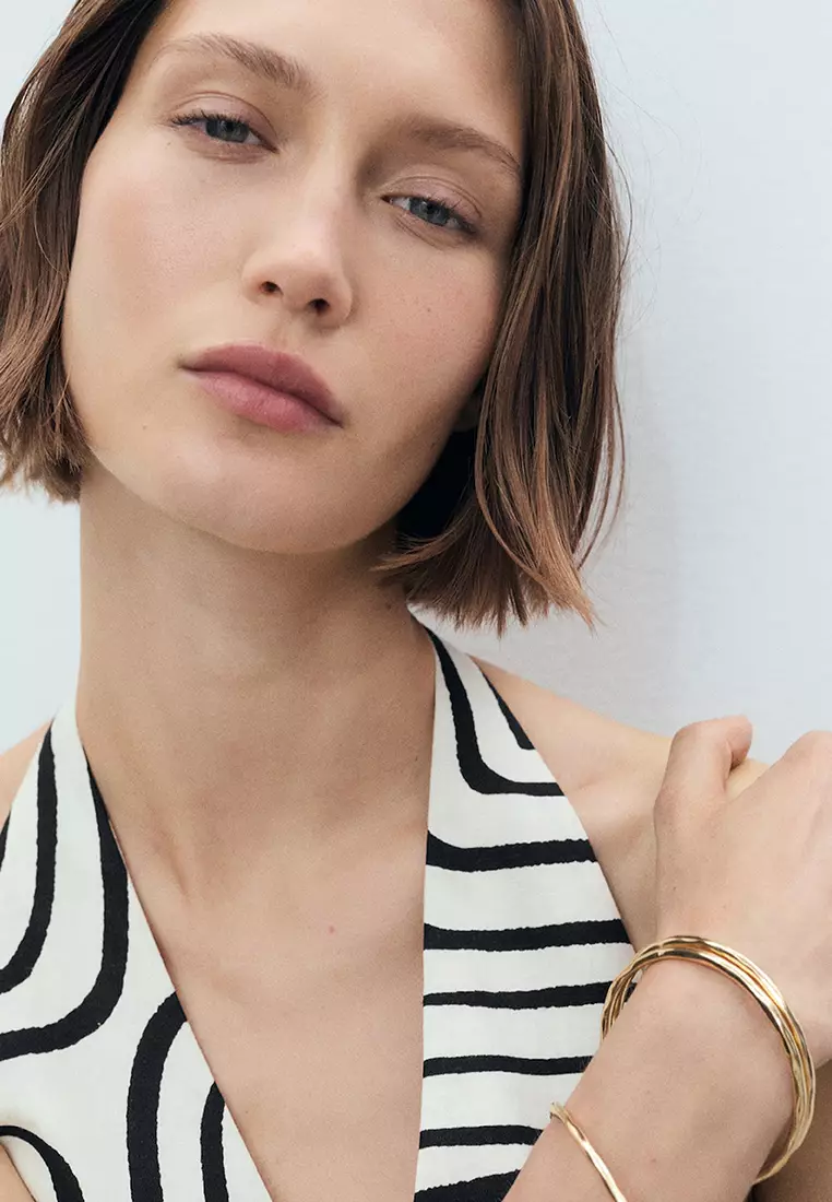 Geometric-Print Waistcoat