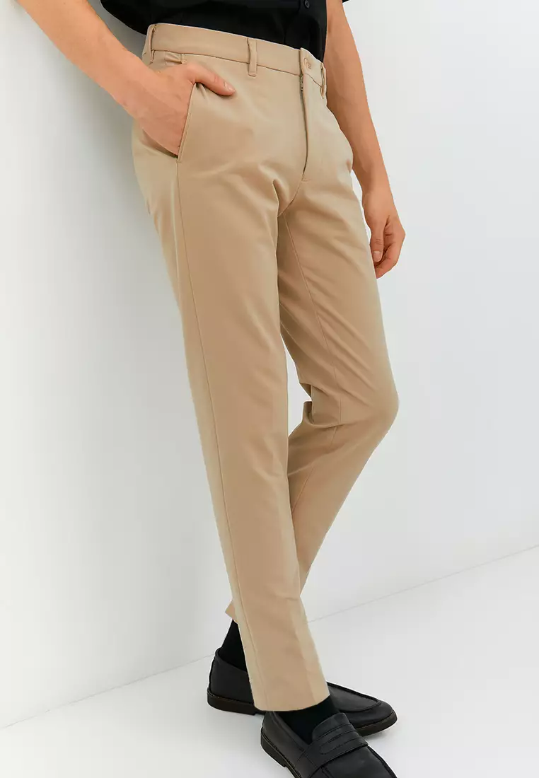 Jobb San Moritz Celana Panjang Modern Slim Fit Baige