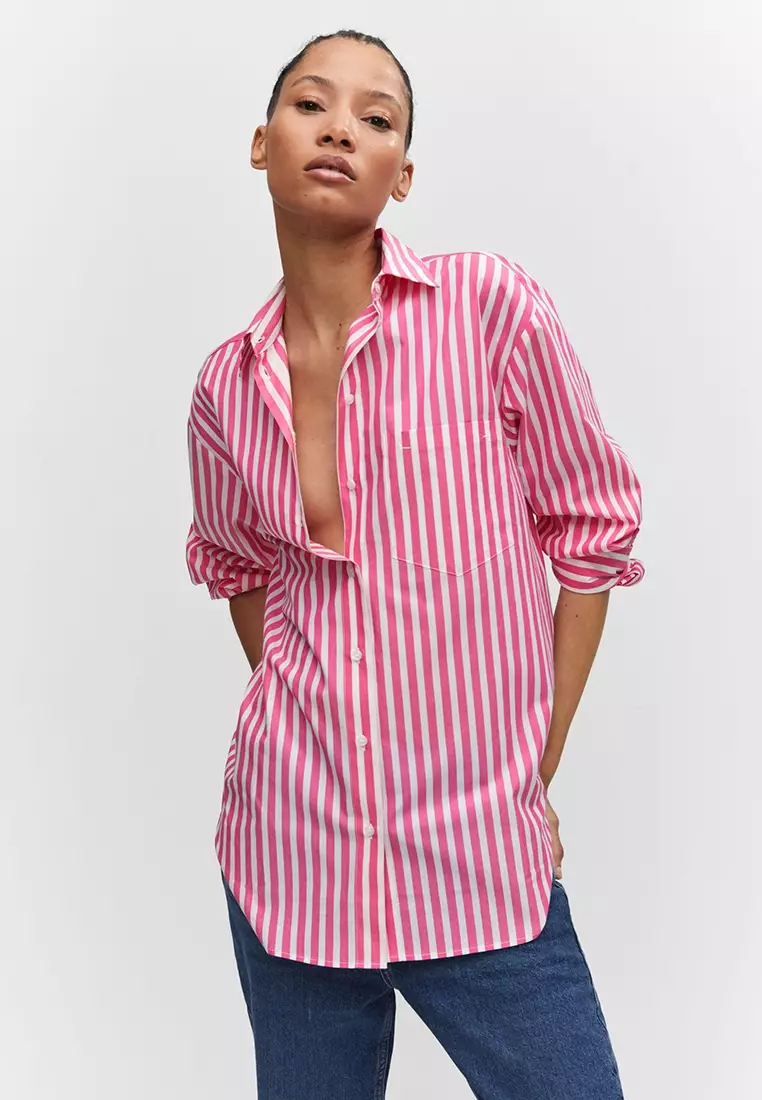 mango oversized shirt