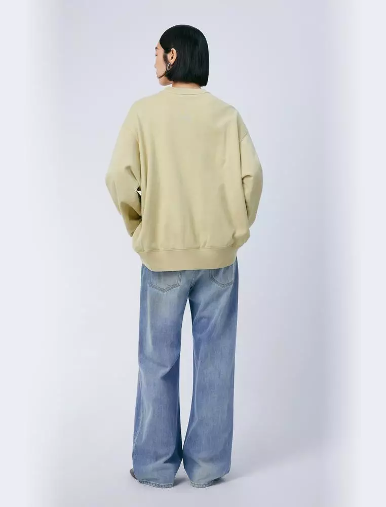 Long Sleeve Printed Pullover Hoodie