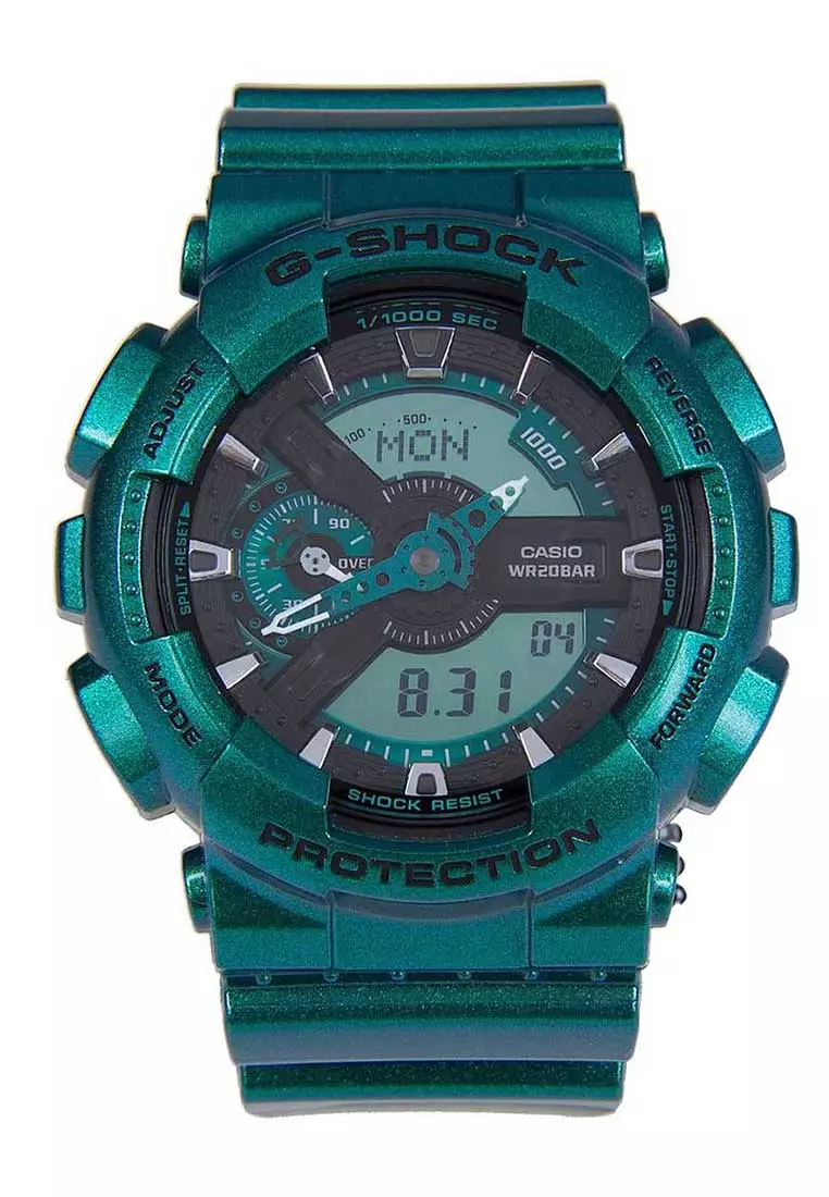 Jual G shock Casio G SHOCK Jam Tangan Pria Green Resin GA