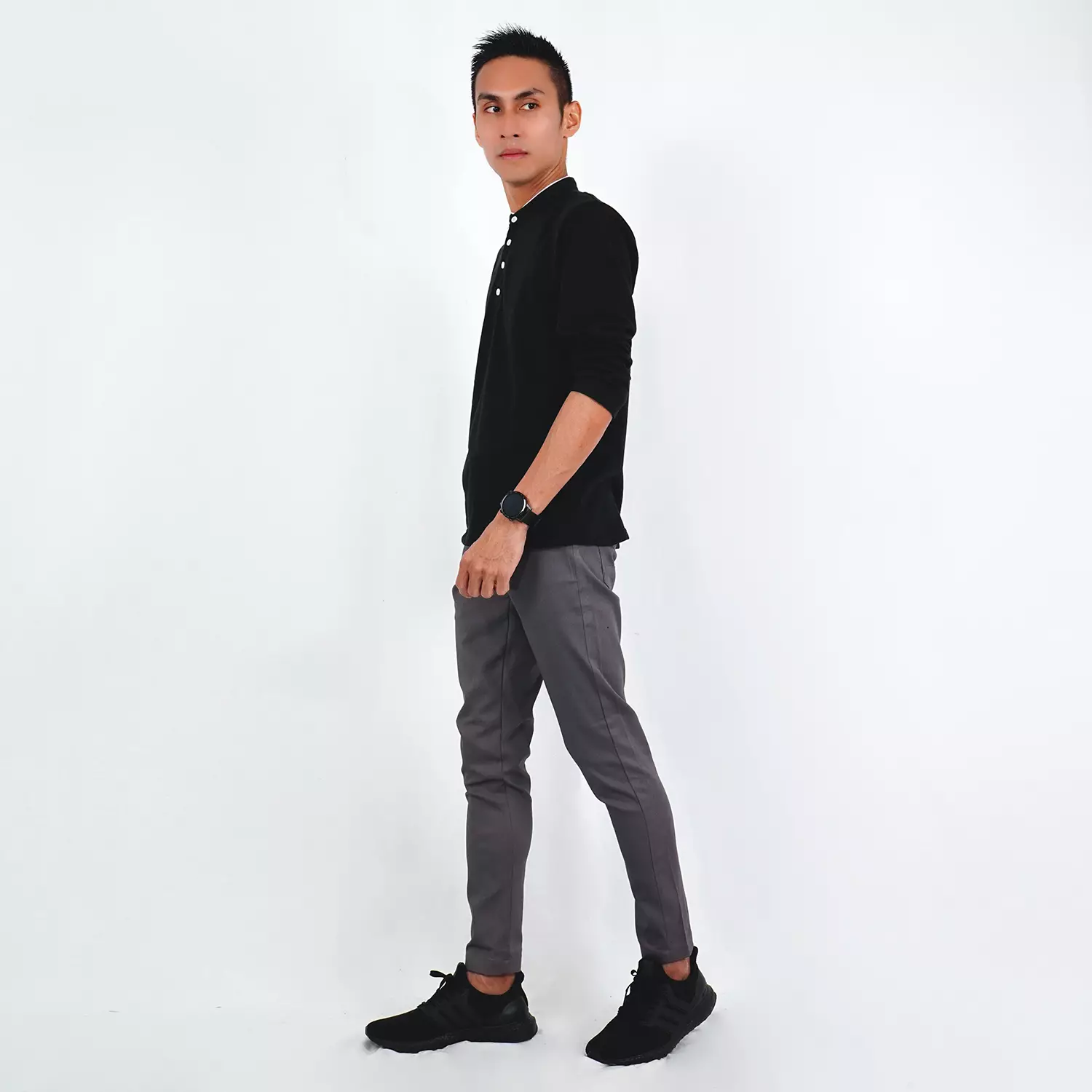 Jay Celana Chino Panjang Pria Celana Chino Pria Celana Panjang Pria - ABU TUA