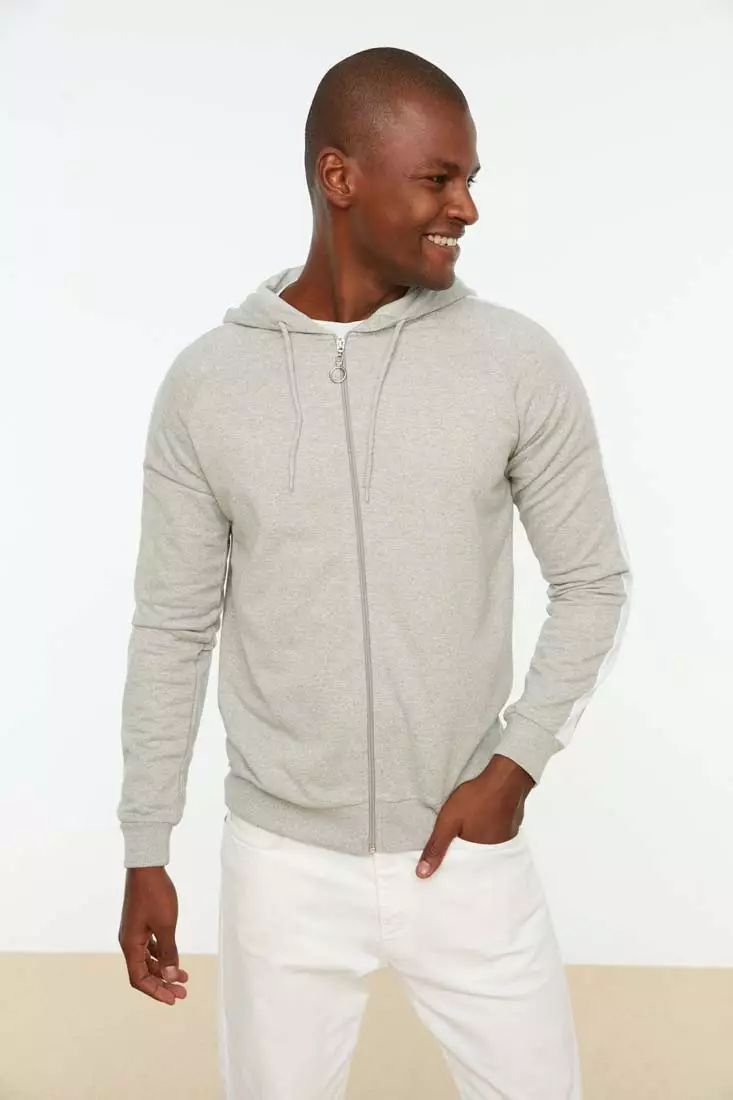 White cardigan sweatshirt sale