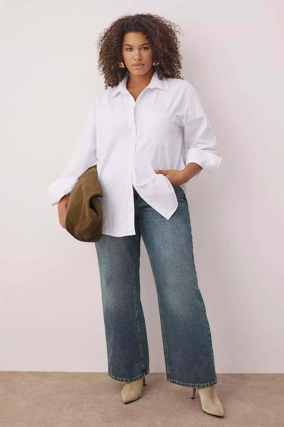 Plus Size Casual Shirt