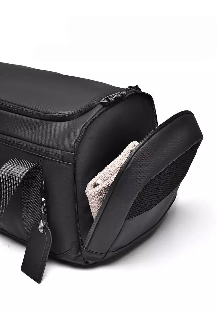 Leather Travel Duffel Bag