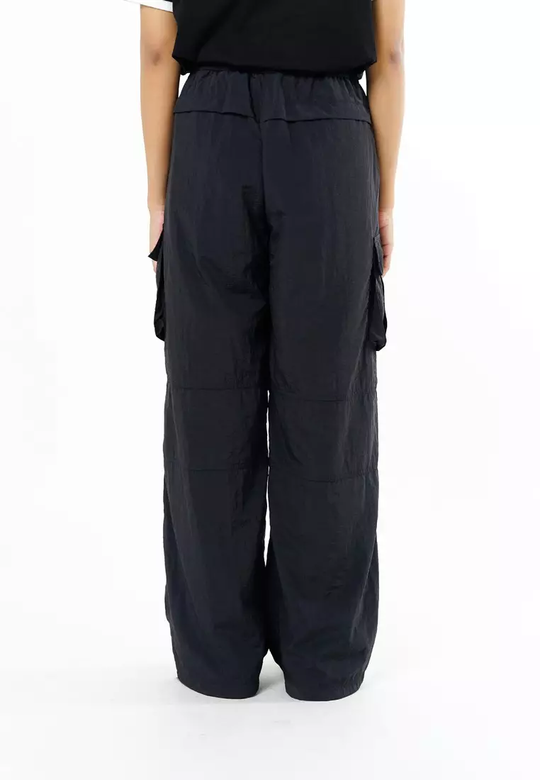 Greenlight Women's Long Cargo Pants Loose Fit Nylon Taslan Naho HP-C071225