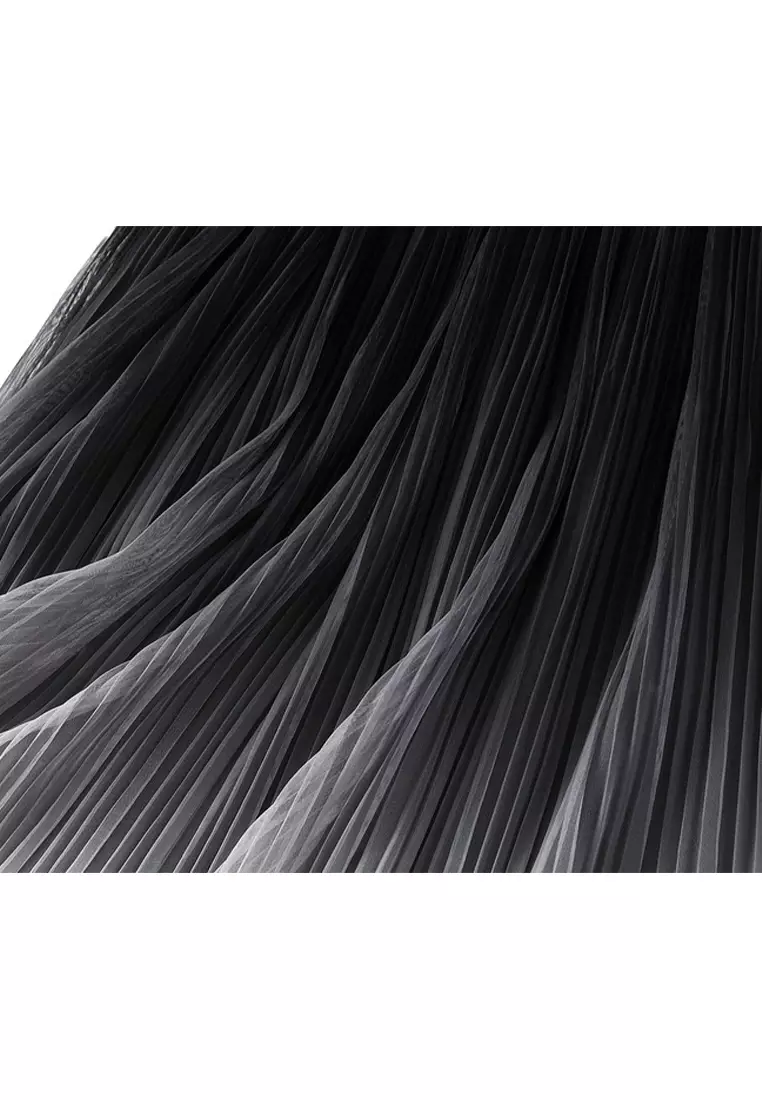 Gradient Pleated Skirt AF0872
