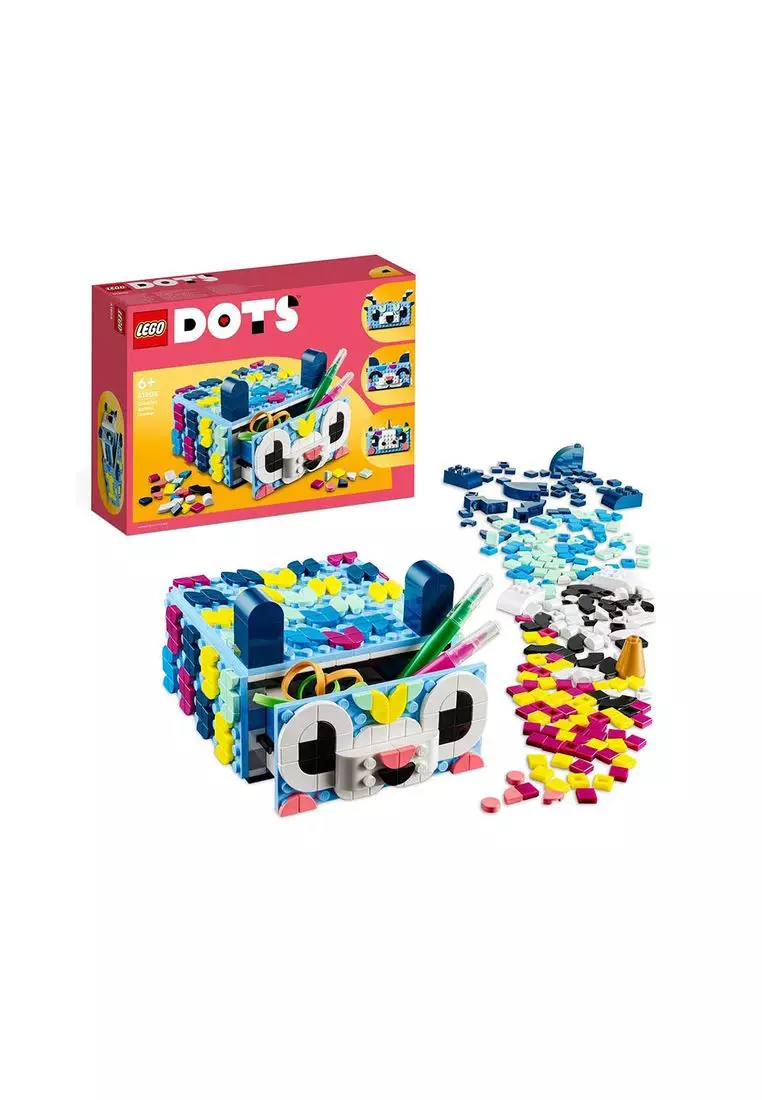 Buy LEGO® DOTS 41805 Creative Animal Drawer, Age 6+, Building Blocks, 2023  (643pcs) 2024 Online