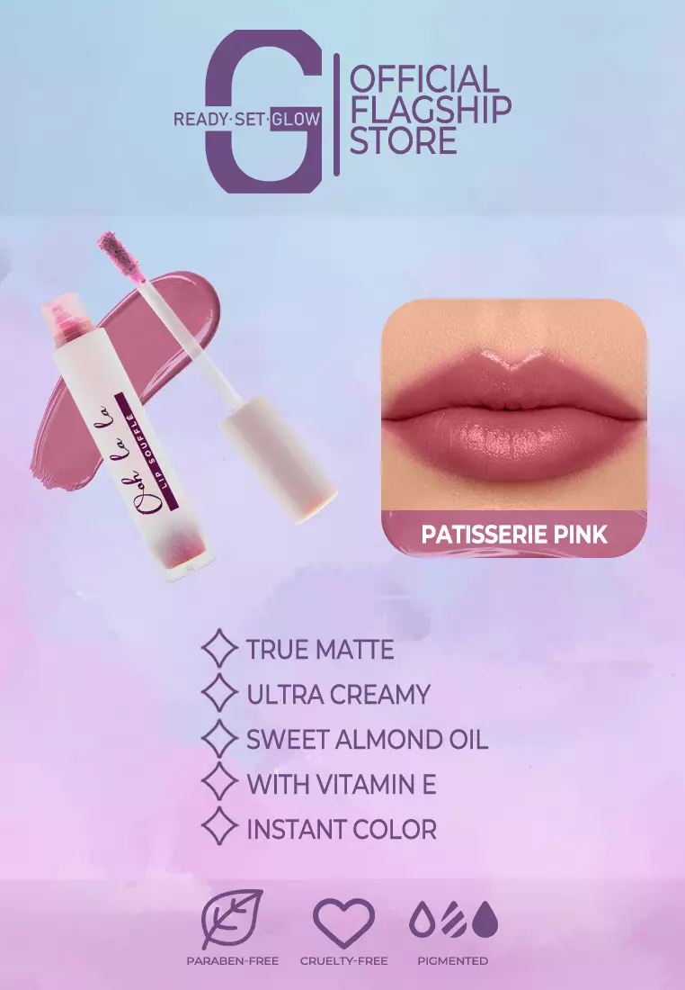 Discount on Ready Set Glow  shoes - SKU: Ready Set Glow Lip Souffle In Patisserie Pink