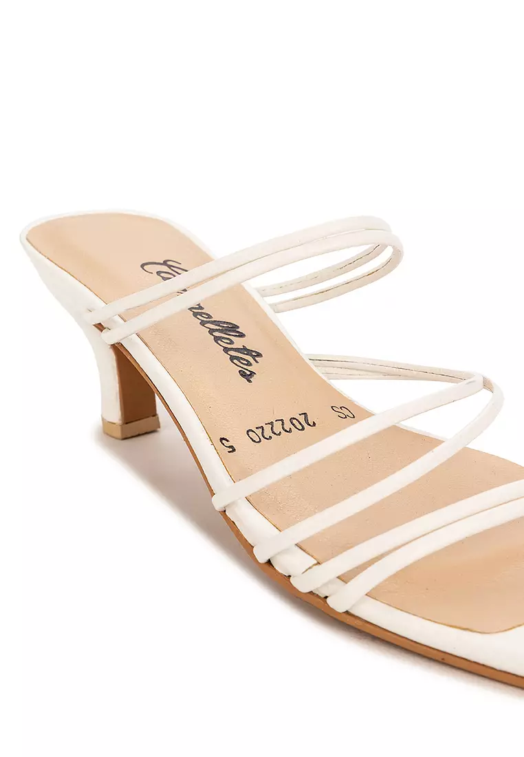 Strappy Kitten Heels