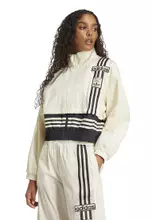 ★adidas★ Adibreak Woven 2-in-1 Track Top Cream White Black ADIDAS Adibreak Woven Two-In-One Track Top 2025 | Buy ADIDAS