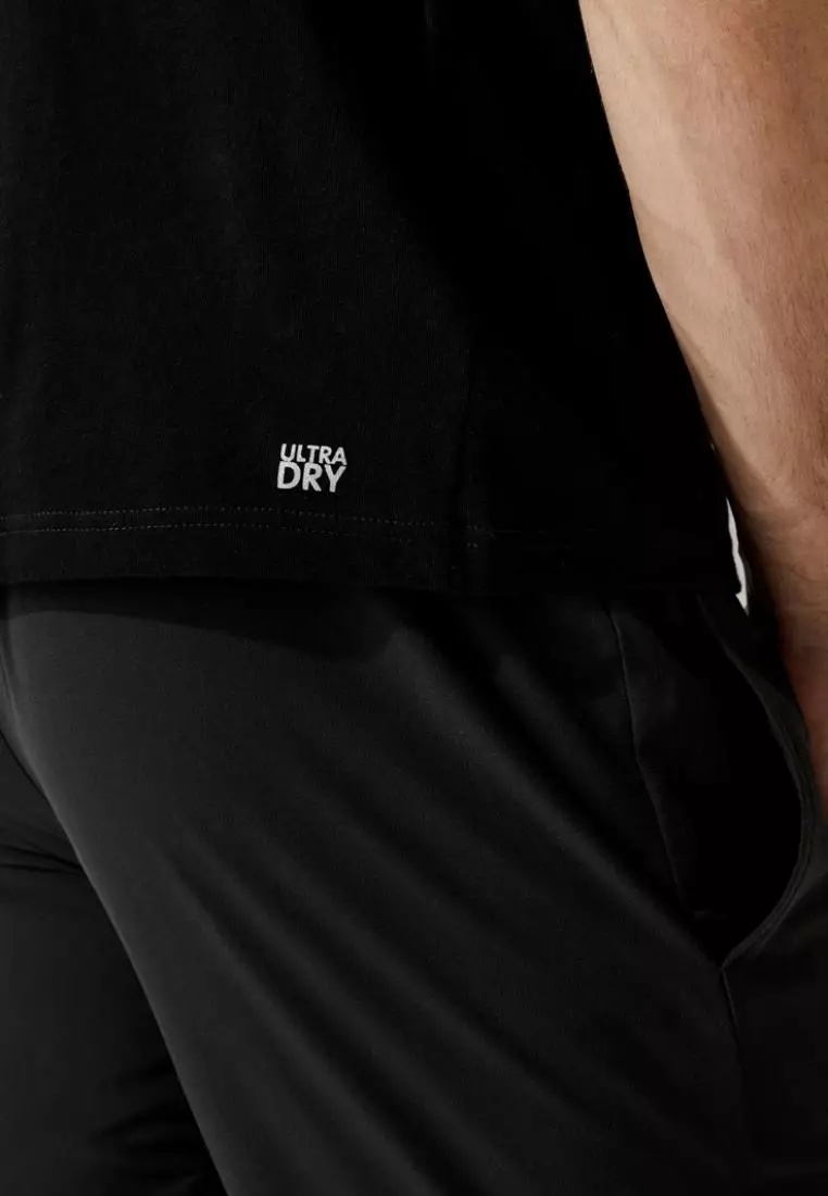 Men's LacSport CrwNeck Breathable Cotton Blend T-shirt