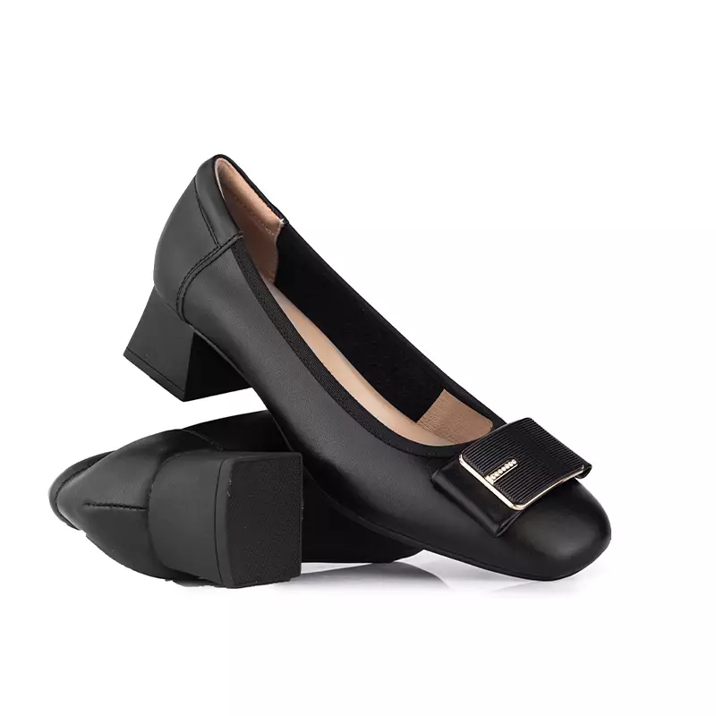 Sepatu Pantofel Formal Wanita Gino Mariani Deana Hitam