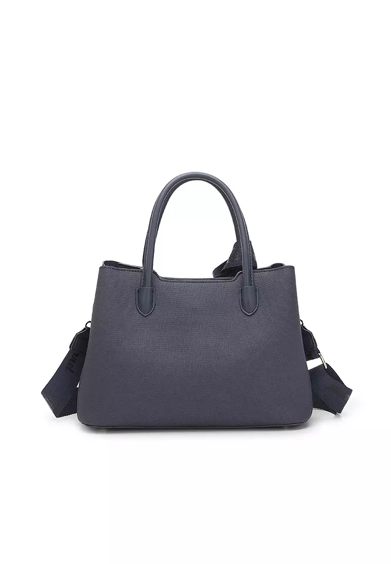 Women's Top Handle Bag / Sling Bag / Crossbody Bag / Shoulder Bag (Tas Tangan Wanita / Tas Selempang Wanita / Tas Bahu Wanita) - Biru