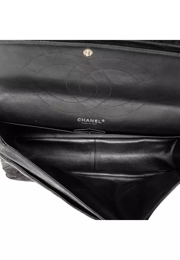 Pre-Loved Chanel Quilted Aged Calfskin Reissue 2.55 Double Flap 228