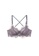 ZITIQUE grey Women's Stylish 3/4 Cup Wireless Lace Lingerie Set (Bra and Underwear) - Dark Grey A7219US514013EGS_2