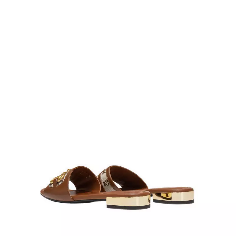 Staccato EDU25-CEF Women's Flat Sandals - Coffee