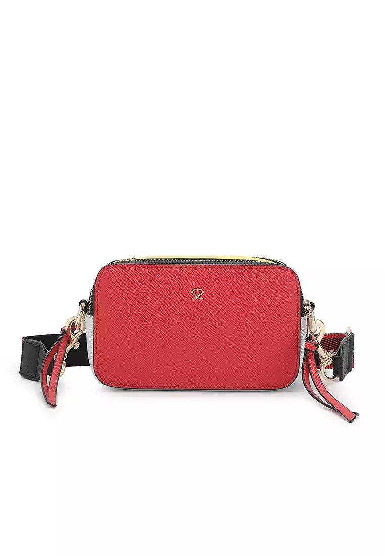 Women's Top Handle Bag / Sling Bag / Crossbody Bag / Shoulder Bag - Red