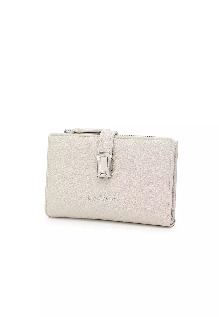 Women's Short Wallet / Purse - Beige