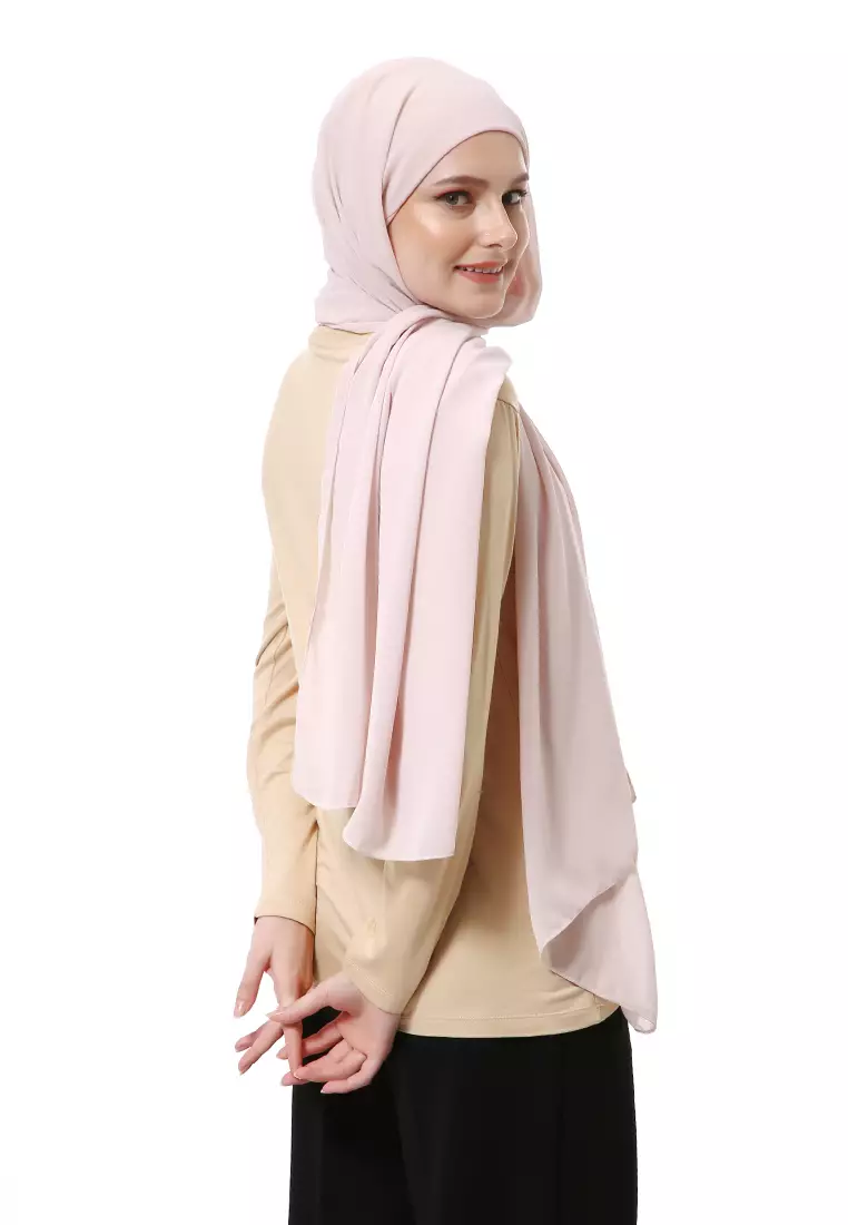 Zhalika Phasmina Motif Polos High Premium Quality - Khaki