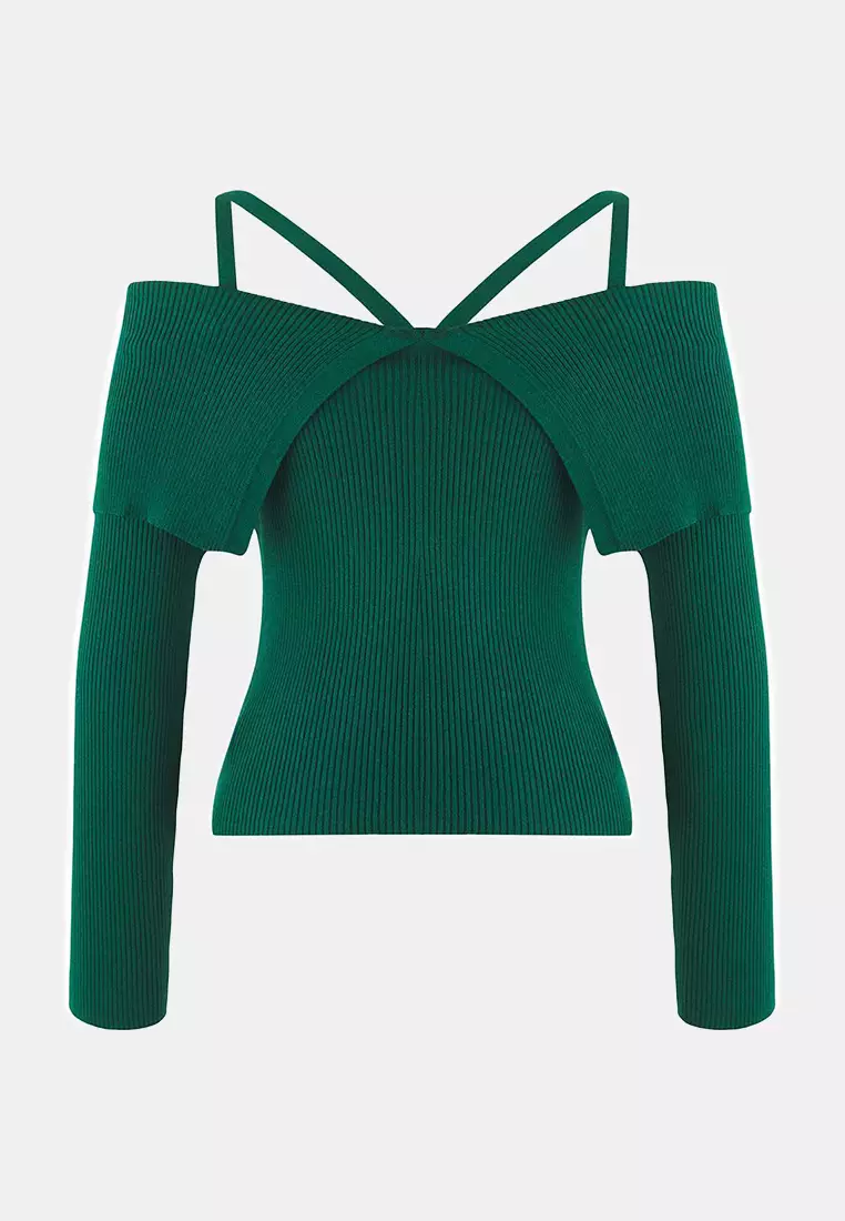 Carmen Collar Knitted Sweater