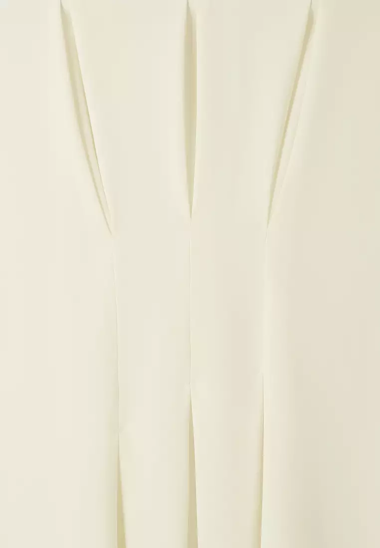 HUSNA ORIKAMI BOX PLEATED SCARF