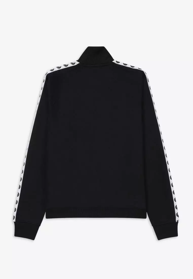 Buy Fred Perry J2120 - Taped Track Jacket - (Black) Online