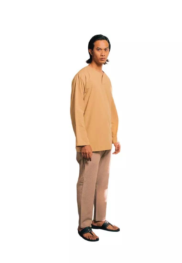 UMMA Purnama Kurta Bakawali Raya 2024 in Brown