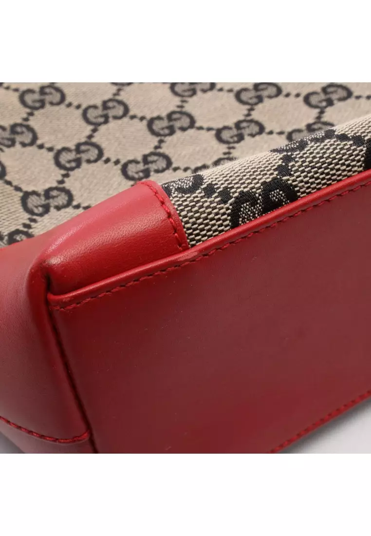 Buy Gucci Pre-Loved Gucci GG canvas Handbag tote bag canvas