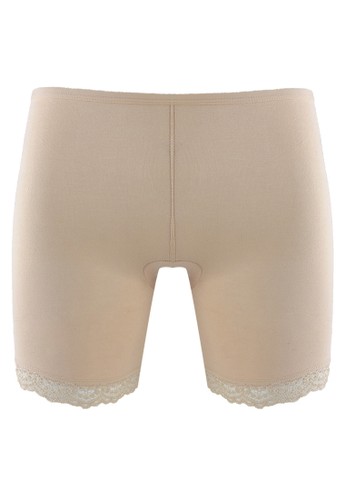 Seamless Panty - Comfy Soft Modal Lace Trim Shorts Panty