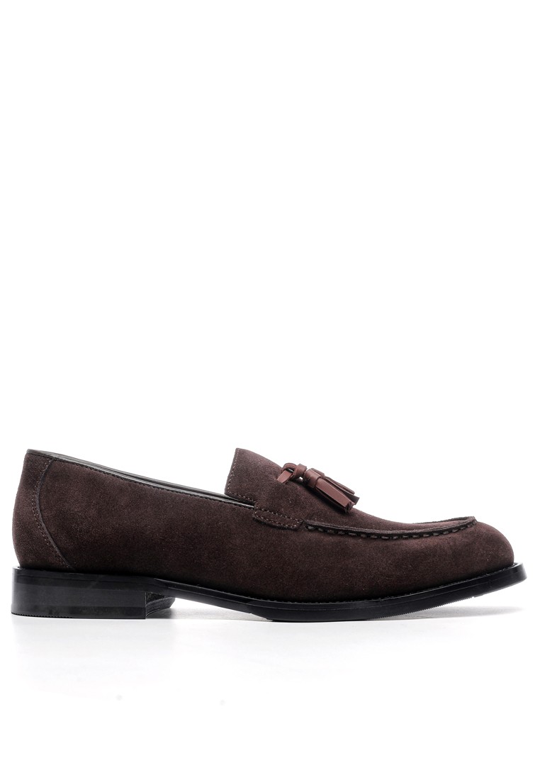 Suede Leather Tassel loafers MK5060-1