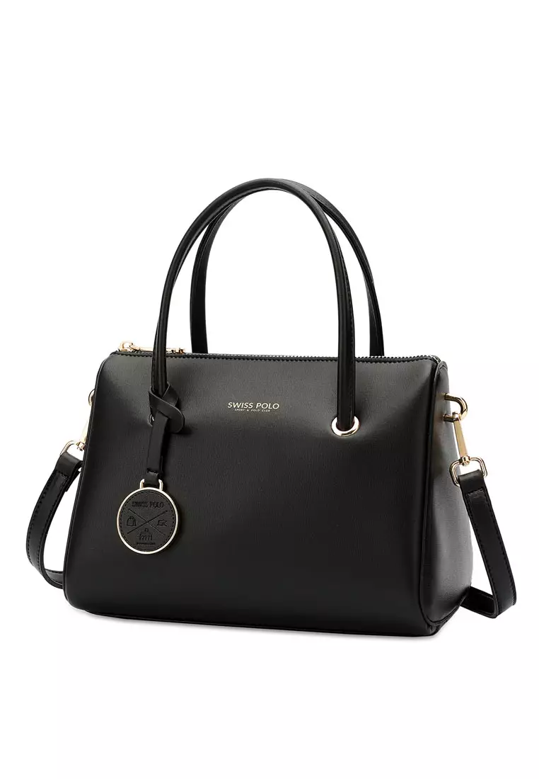 Women's Top Handle Bag / Sling Bag / Crossbody Bag (手拿袋 / 斜孭袋) - 黑色
