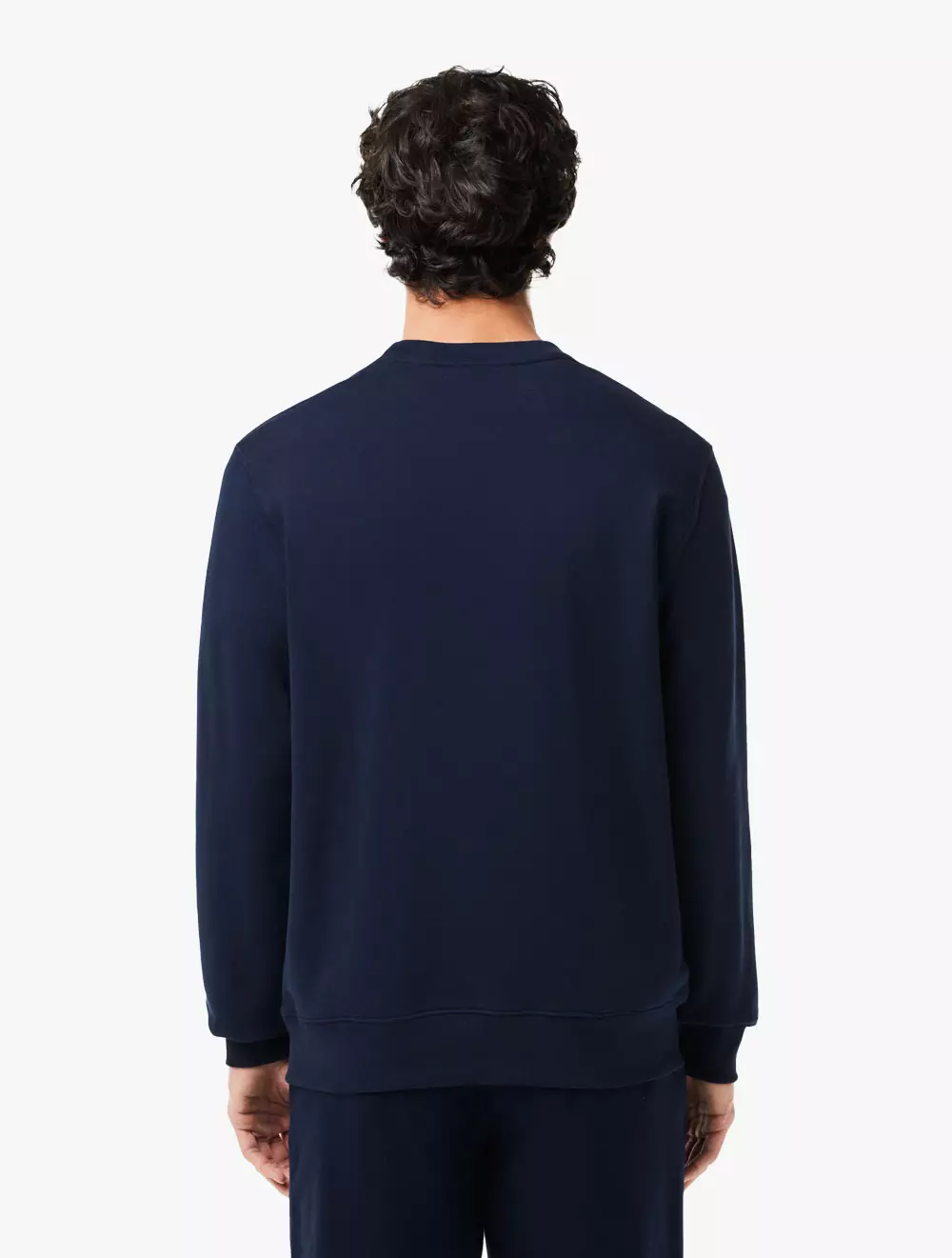 Classic Fit Cotton Fleece Sweatshirt - Blue