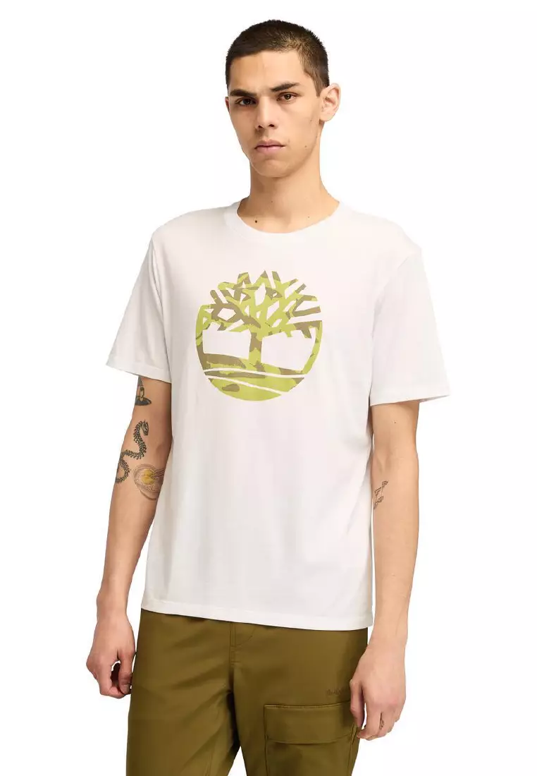 Buy Timberland Men's Northwood AF Tree Camo Logo Short Sleeve T