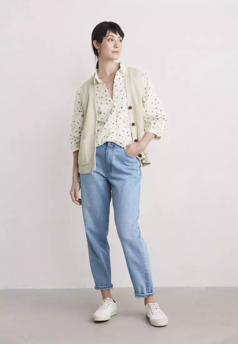 Seasalt Cornwall White Hope Cottage Blouse