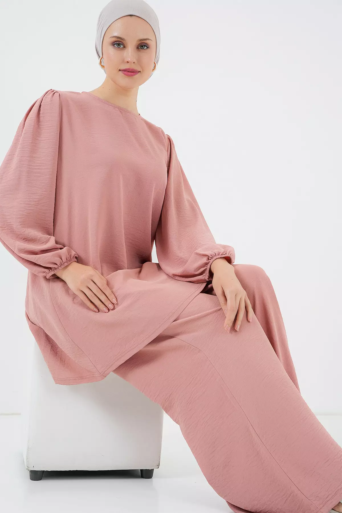 Modest Aerobin Tunic and Trousers Set