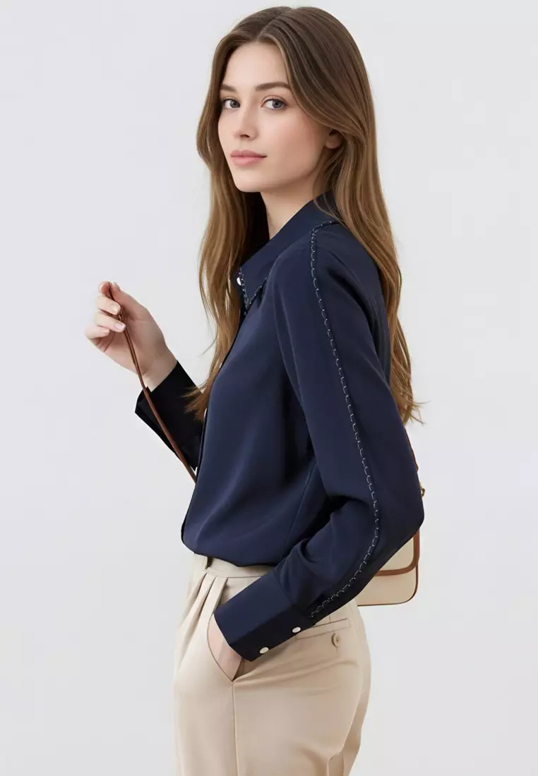 Elegant Long Sleeves Shirt