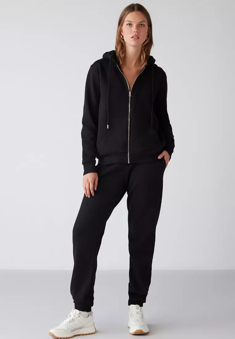 Carlota Relaxed Fit Zip Hoodie