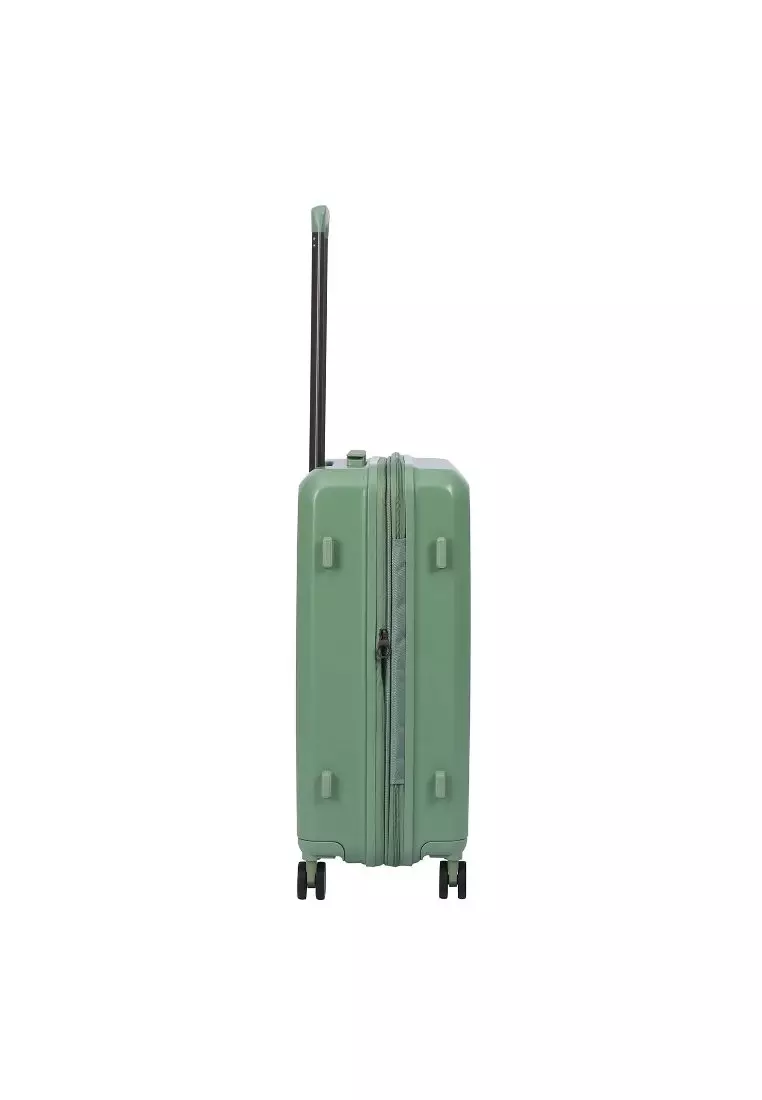 Crossing VIVE Polycarbonate Expandable Medium Luggage V2 - Sage Green