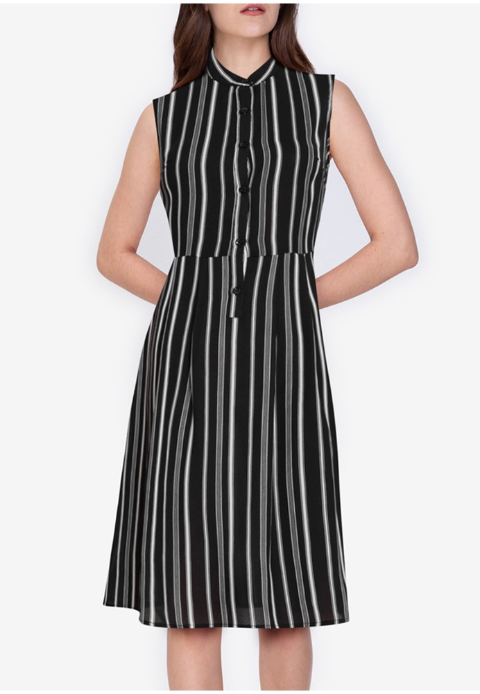 Buy ZALORA WORK Button Down Dress 2021 Online | ZALORA Singapore