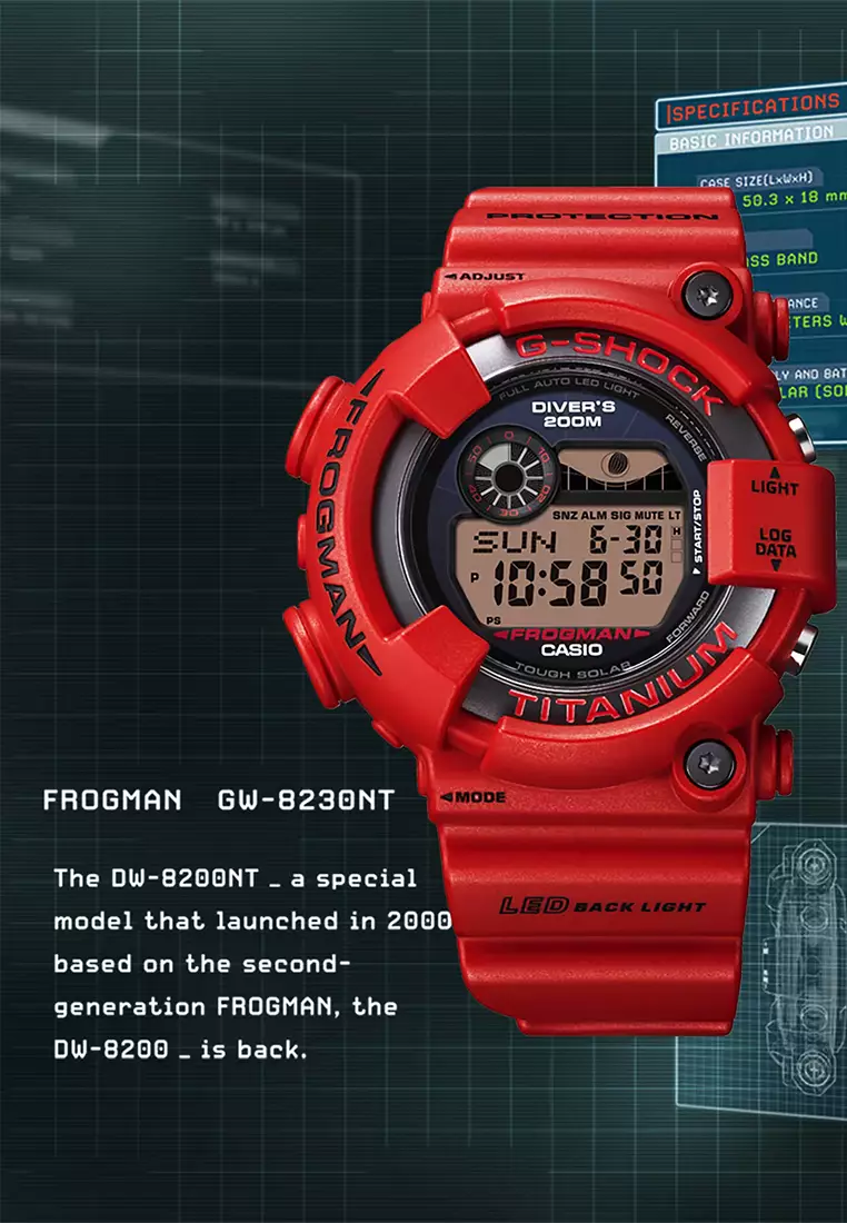Harga jam tangan sales g shock frogman