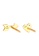 ELLI GERMANY 金色 Heart Arrow Minimal Gold Plated Earrings 9E9AFACFB014D1GS_4
