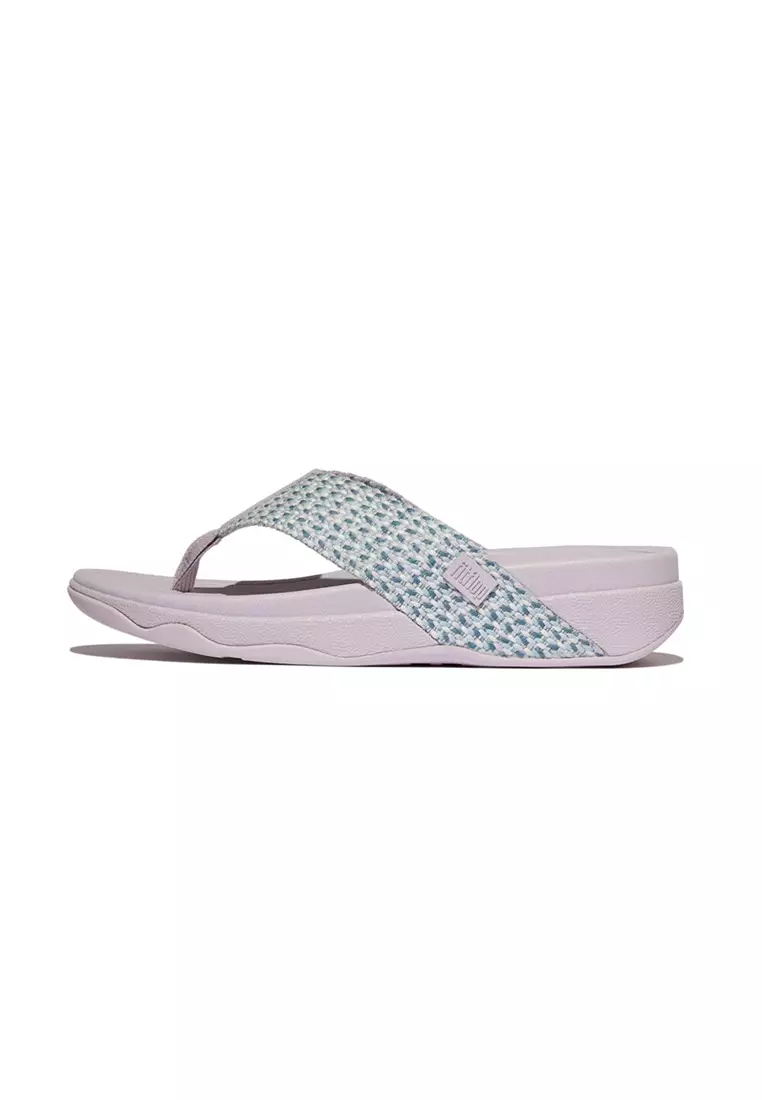 Surfa Multi-tone Webbing Toe-post Sandals