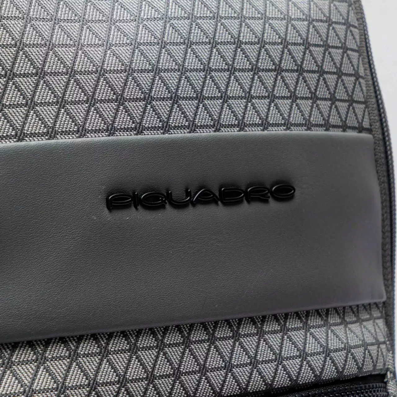 Recycled Fabric Chest Bag Grey