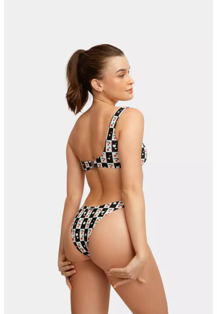 Tasha Asymmetrical Top / Checkmate