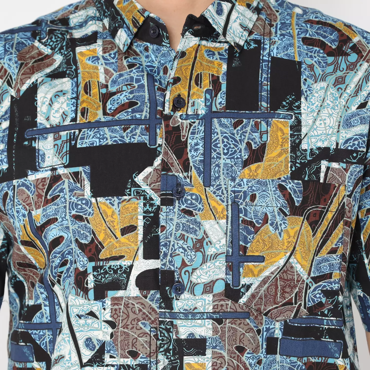 Platini Kemeja Hawai Pria Lengan Pendek 131956