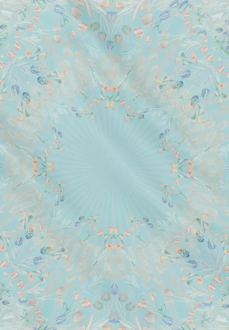 Tulip Voile Square - Breeze