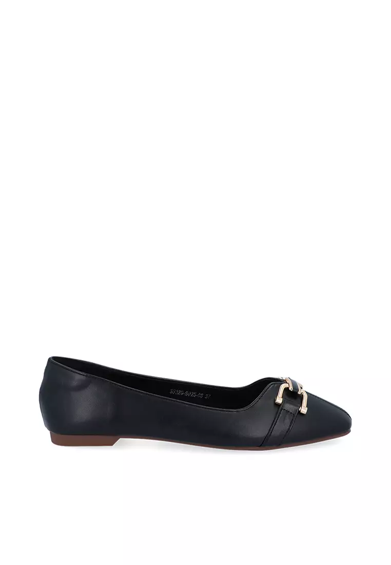 Discount on Carlo Rino  shoes - SKU: Black Adela Ballerinas