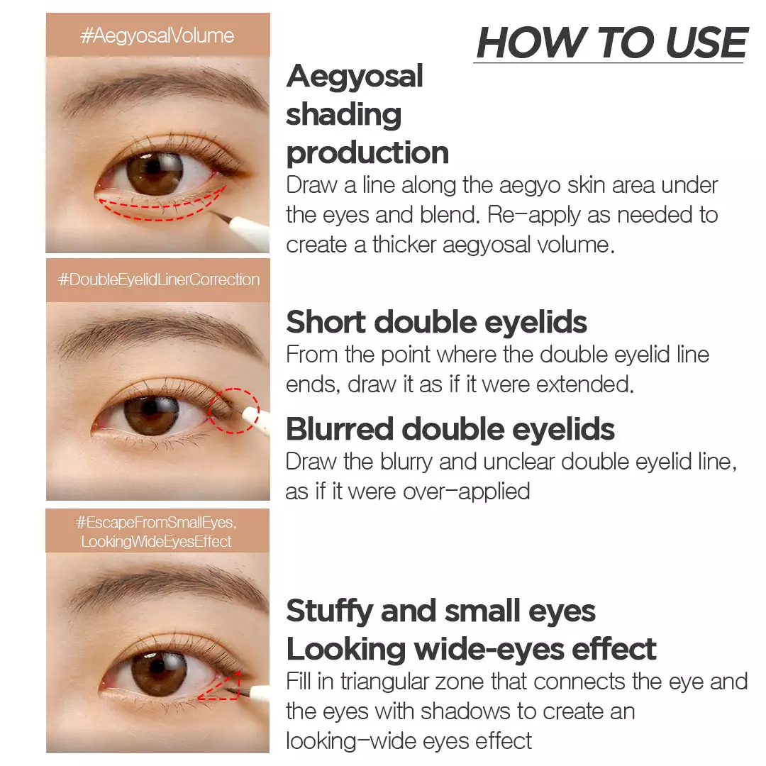 Holika Holika Holi Pop Double Eyelid Liner - Original