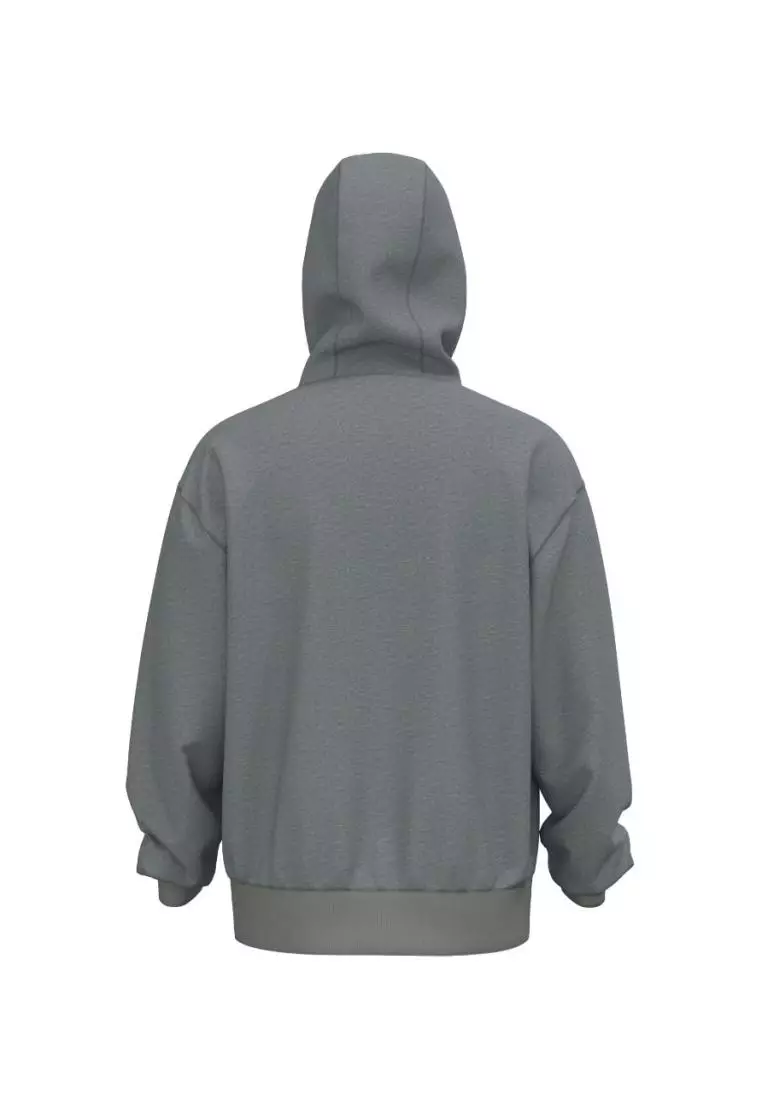 grey hoodie front